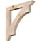 Ekena Millwork Westlake Slat Smooth Bracket, Douglas Fir, 3 1/2"W x 32"D x 32"H BKT04X32X32WTL06SDF - alternate 1